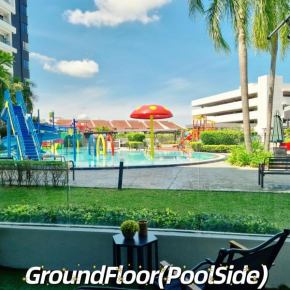 Cozy PoolSide Waterpark Manhattan Homestay Ipoh City3room NETFLIX